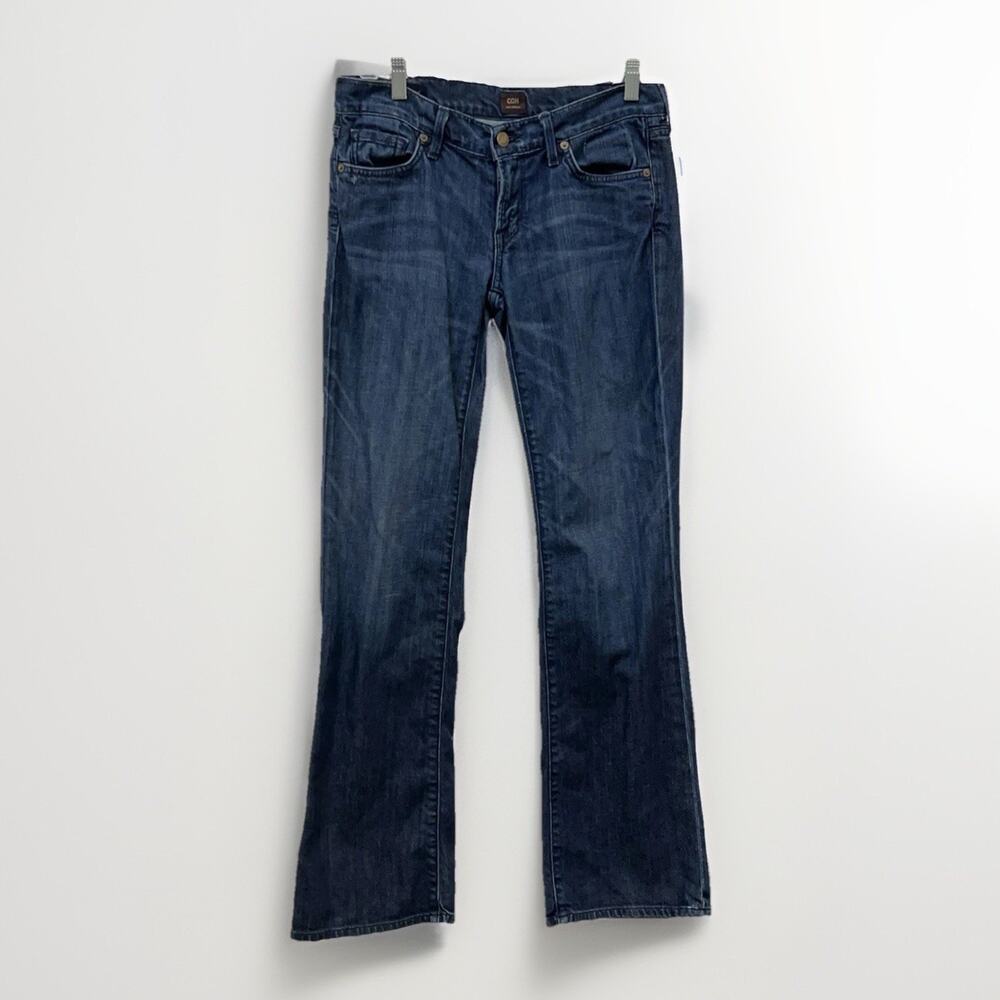 Citizens of Humanity Dita Petite Bootcut Jeans Women 28 Dark Blue Low Rise